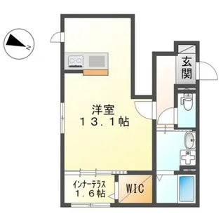 プランドール【1階】の間取り