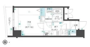 ZOOM市谷本村町【7階】の間取り