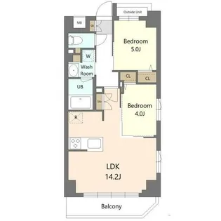 SーRESIDENCE東浦和agua【2階】の間取り