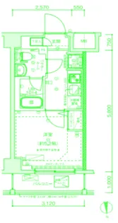 パルトネール中希望が丘1【1階】の間取り