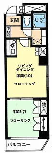 ダイヤビル【7階】の間取り