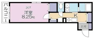 ドルフ【2階】の間取り