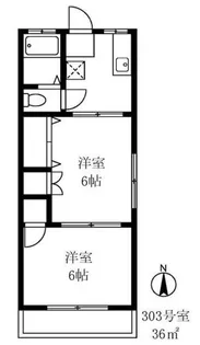 文原ビル【3階】の間取り
