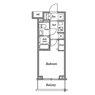 東京都品川区豊町1【マンション】の間取り