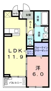 コリーヌK【3階】の間取り