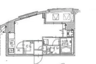 フォルトゥーナ中野【5階】の間取り