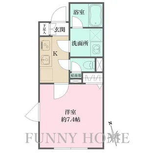 東京都世田谷区太子堂3【マンション】の間取り