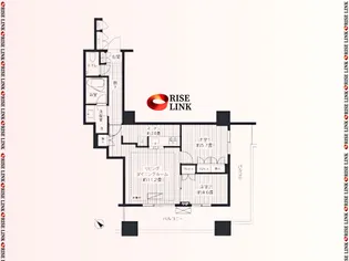 エアライズタワー【6階】の間取り