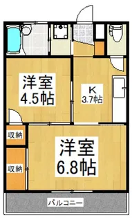 トキワビル【2階】の間取り
