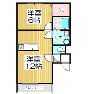 Mハイツ宮の森11【2階】の間取り