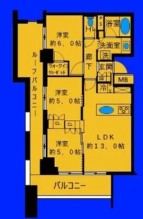 オープンレジデンシア横浜台町【2階】の間取り