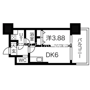 プレジオ関目【14階】の間取り