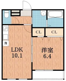 大阪府大阪市住之江区西加賀屋3【アパート】の間取り