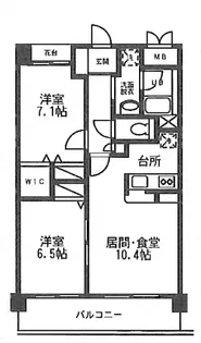 セルアローム【1階】の間取り
