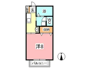 海道【2階】の間取り