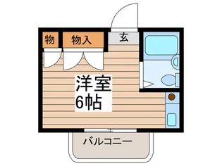 カワベ274富浜【3階】の間取り