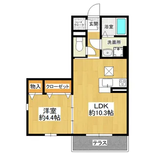 Maruei Hills【2階】の間取り