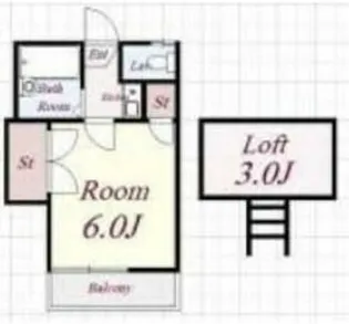コアプラス草加吉町第二【1階】の間取り