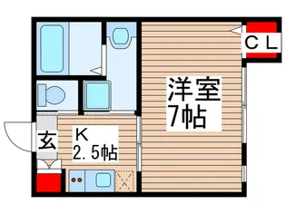 ルミナス八千代【1階】の間取り