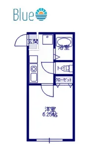 ブリーズ茅ヶ崎【2階】の間取り