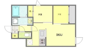 MONOLITH錦糸町【1階】の間取り