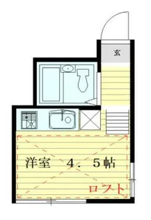 ライフピアキャピタル【2階】の間取り