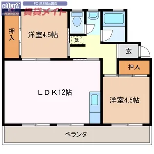 maisonCiero【3階】の間取り