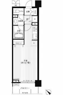 カナーリス月島【7階】の間取り