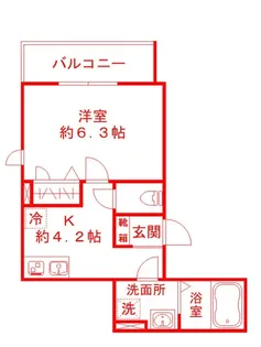 ミエーユ横濱元町【3階】の間取り