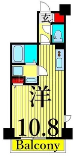 グランカーサ南千住【2階】の間取り