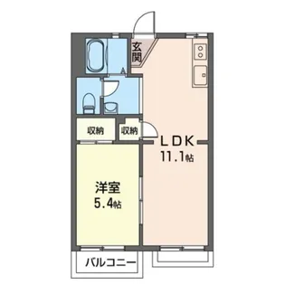 竹之丸十番館【2階】の間取り
