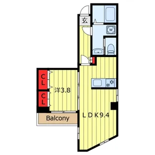 Maison de M【8階】の間取り