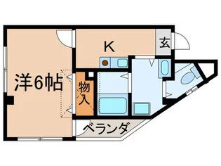 藤和コーポ【1階】の間取り