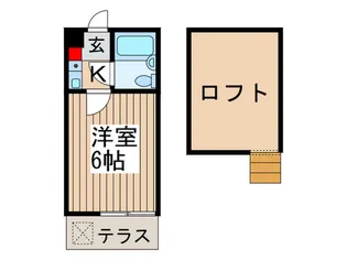 ジュネパレス松戸第92【1階】の間取り