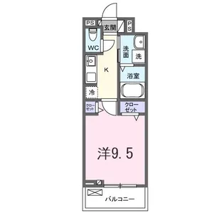 たばさはうすII【3階】の間取り