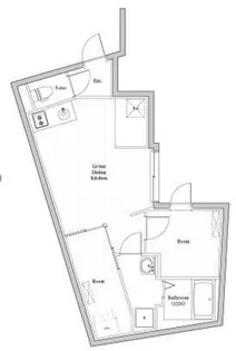 CREATIF南品川【1階】の間取り