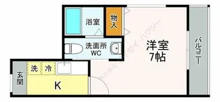 コヤス・ハーフェンハイム【1階】の間取り