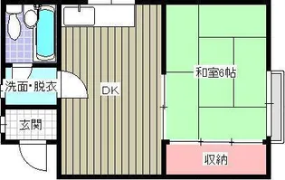 ハイツM-1【1階】の間取り