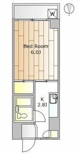 松林堂SK第2【3階】の間取り