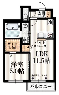 Tiamat【2階】の間取り