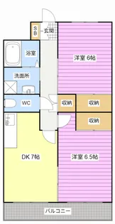 十王マンション【2階】の間取り