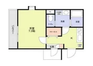 FOREST WEST【2階】の間取り