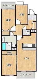 ヴィラコート青葉台【2階】の間取り