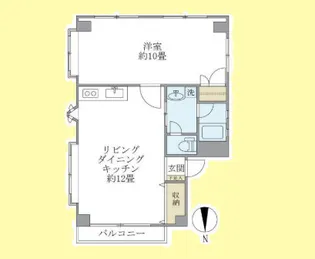 ソフィアMK【3階】の間取り