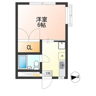 グリーンヒルズ【1階】の間取り
