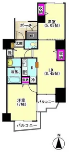 ラ・ステラ【3階】の間取り