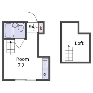 メゾン小林【2階】の間取り