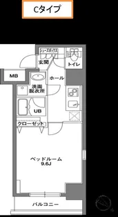 KDX岩本町レジデンス【12階】の間取り