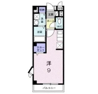 プロムナードA【2階】の間取り