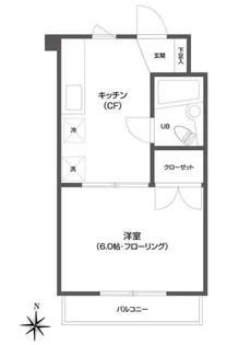 ウモーレ【2階】の間取り